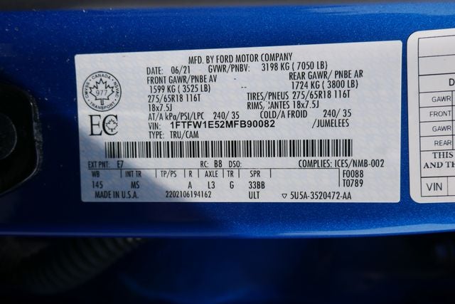 2021 Ford F-150 XLT