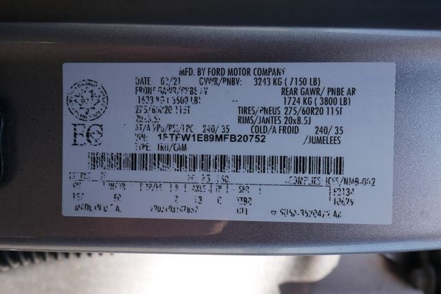 2021 Ford F-150 XLT