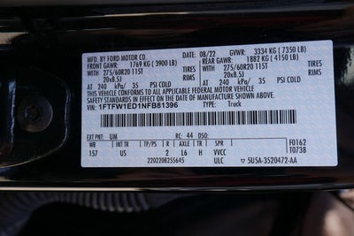 2022 Ford F-150 XLT