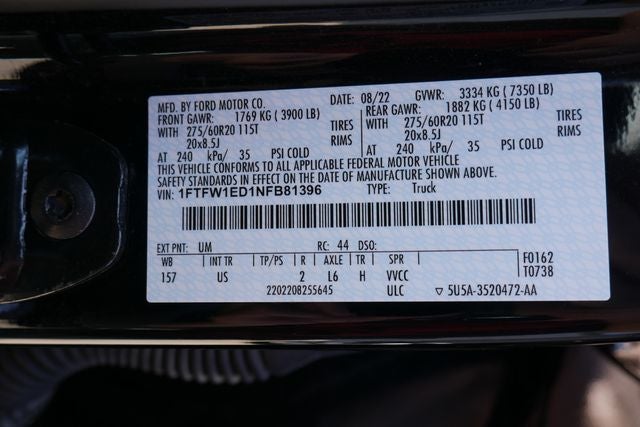 2022 Ford F-150 XLT