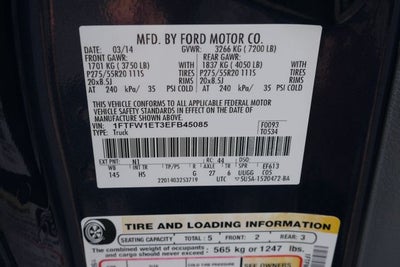 2014 Ford F-150 Lariat