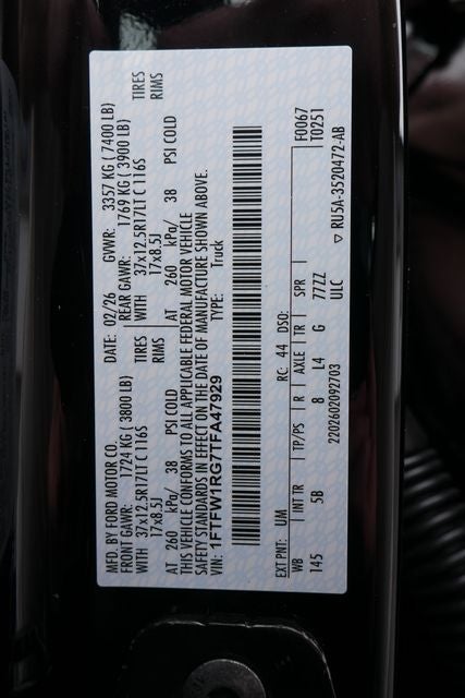 2026 Ford F-150 Raptor