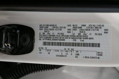 2025 Ford F-150 XLT w/Black Edition FP700S Package