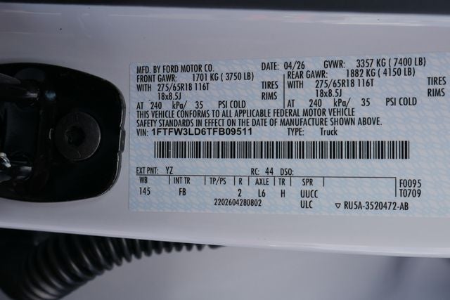 2026 Ford F-150 XLT
