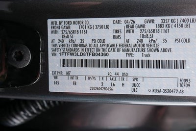 2026 Ford F-150 XLT