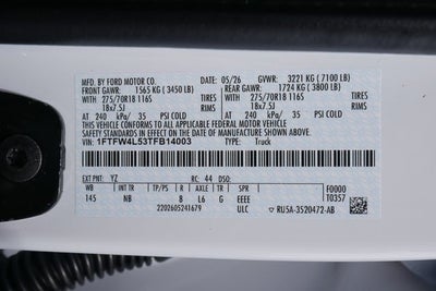2026 Ford F-150 Tremor