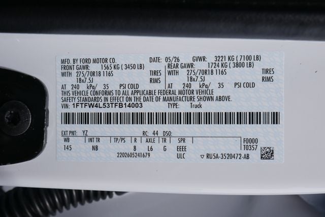 2026 Ford F-150 Tremor