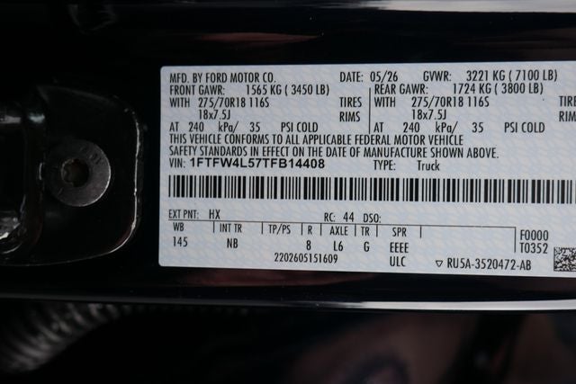 2026 Ford F-150 Tremor