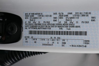 2026 Ford F-150 Lariat