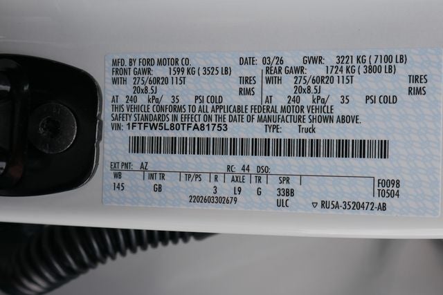 2026 Ford F-150 Lariat