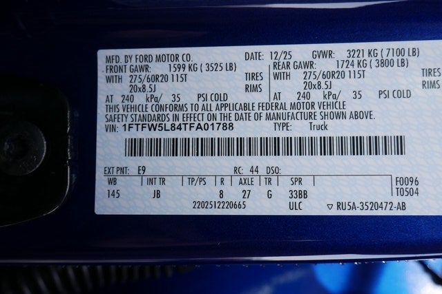 2026 Ford F-150 Lariat