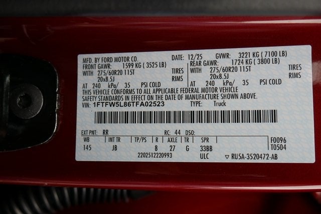 2026 Ford F-150 Lariat