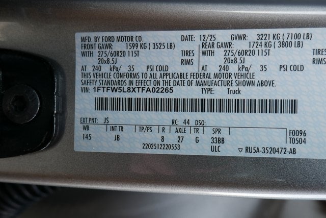 2026 Ford F-150 Lariat