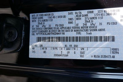2026 Ford F-150 XLT