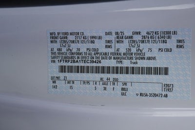 2026 Ford F-250SD XL w/Snowplow and Spreader