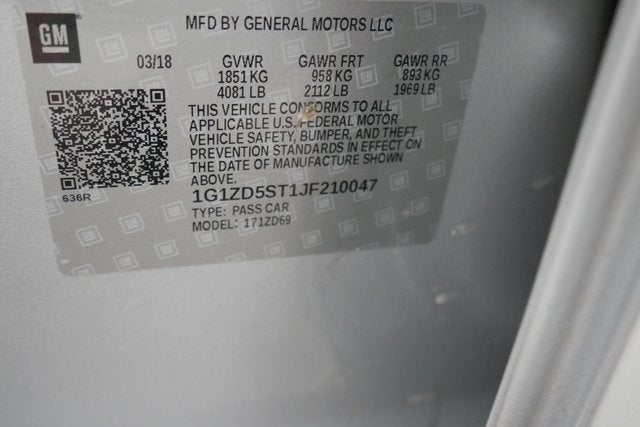 2018 Chevrolet Malibu LT