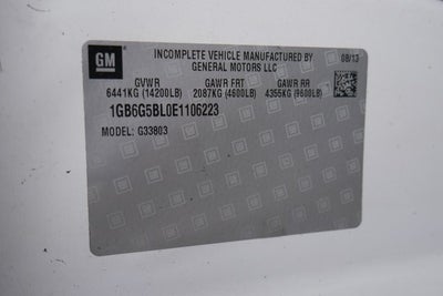 2014 Chevrolet Express 4500 Base Cutaway