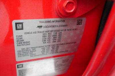 2020 Chevrolet Silverado 1500 LT