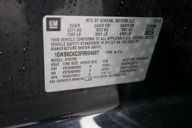 2015 Chevrolet Tahoe LTZ