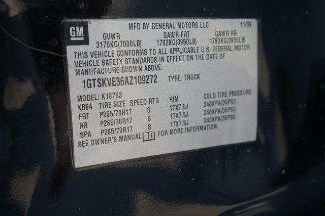 2010 GMC Sierra 1500 SLE