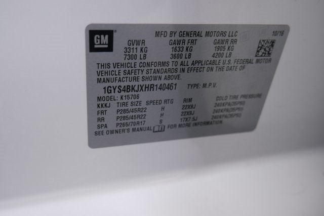 2017 Cadillac Escalade Luxury