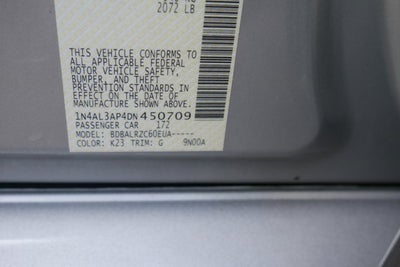 2013 Nissan Altima 2.5 S