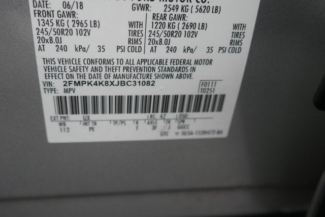 2018 Ford Edge Titanium