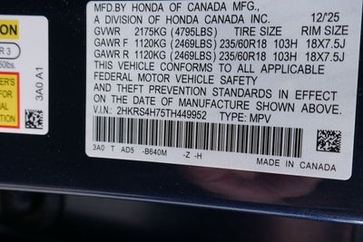 2026 Honda CR-V EX-L