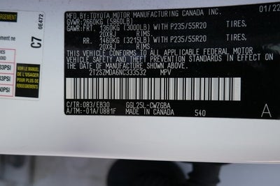 2022 Lexus RX 350 F Sport