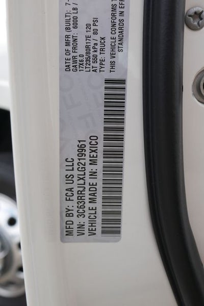 2020 RAM 3500 Laramie DRW