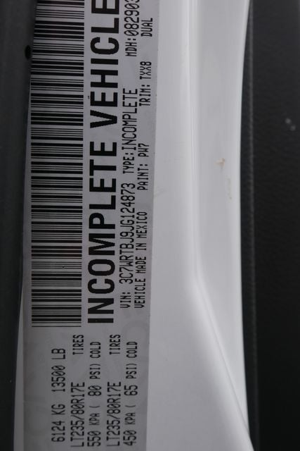 2018 RAM 3500 Tradesman 167.5 WB