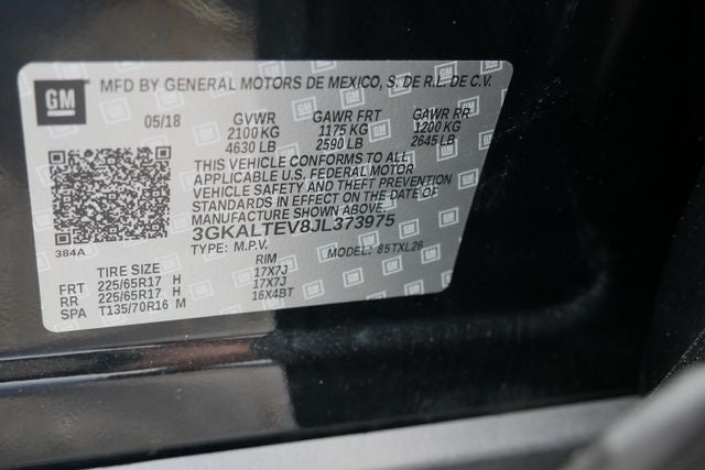 2018 GMC Terrain SLE