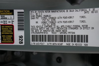 2023 Toyota Tacoma TRD Sport