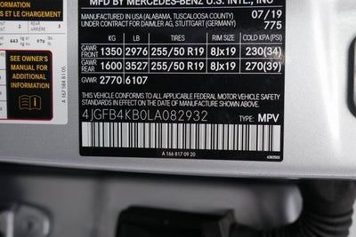 2020 Mercedes-Benz GLE GLE 350 4MATIC®