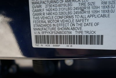 2022 Honda Ridgeline RTL