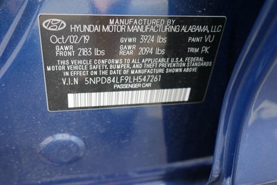 2020 Hyundai Elantra Value Edition