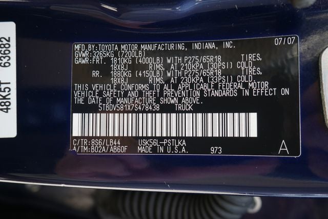 2007 Toyota Tundra Limited