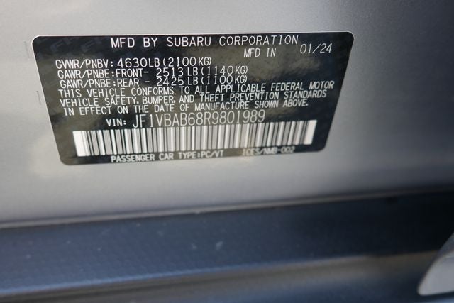 2024 Subaru WRX Base