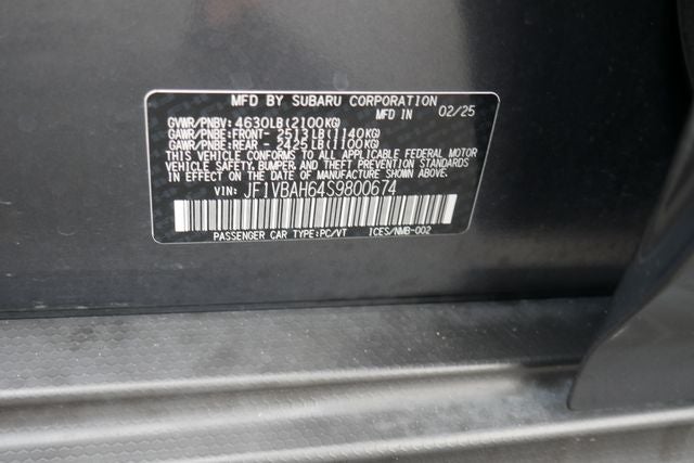 2025 Subaru WRX Premium