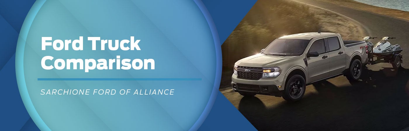 Ford Truck Comparison - Sarchione Ford of Alliance