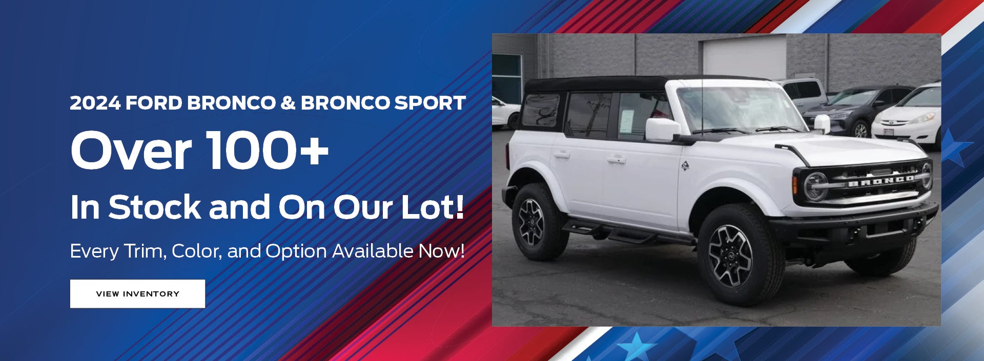 Bronco & Bronco Sport Offer